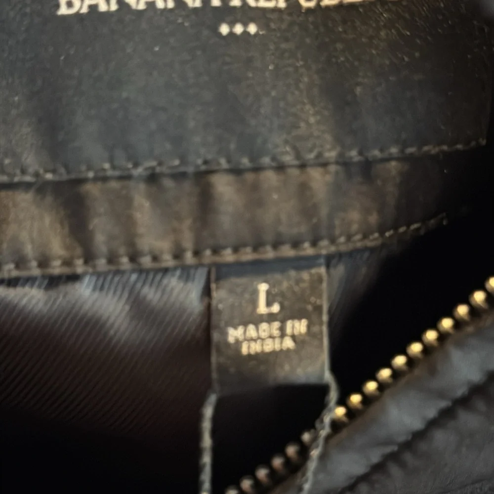 Banana republic Men's Black‎ lightweight Jacket size large